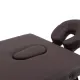 Массажный стол складной Med-Mos JF-AY01 2-х секционный, деревянная рама, коричневый
